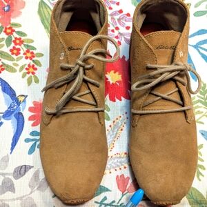 Eddie Bauer "Chukka" Transition brown suede boots